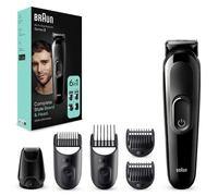 Braun 6-in-1 MGK3410 Hair Clippers Beard Trimmer Body Hair Grooming Style Kit