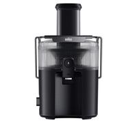 Braun MultiJuice 5 - Cold Press Juicer 800W 800ml Jug Black | Electric Juicer, ColdXtract Technology, 75mm Feed Chute, 2 Speeds, 1.5L Pulp Container, Anti-Drip System SJ5001