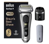 Braun Series 9 PRO+ 9577cc Electric Razor for Men, 5 Pro Shave Elements & Precision Long Hair Trimmer, 6in1 SmartCare Center, PowerCase for Mobile Charging, Wet & Dry, 60min Battery Runtime