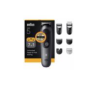 BRAUN All-in-One Kit Series 5, 7in1 Grooming, Sharp Blade, Body Trim, AIO5520, Grey, Top Gift Picks