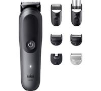 BRAUN Series 5 AIO5520 7-in-1 Wet & Dry Trimmer - Grey, Silver/Grey