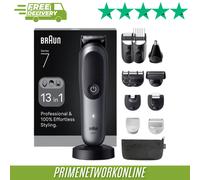 BRAUN All-in-One Series 7 | 13-in-1 Grooming Kit - Grey 100% ORIGINAL ⭐⭐⭐⭐⭐