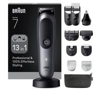 Braun All-in-One Series 7, 13in1 Grooming Kit, ProBlade, AutoSense, AIO7560, Grey