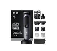 Braun All-in-One Series 7, 13in1 Grooming Kit, ProBlade, AutoSense, AIO7560, Grey, One Colour, Women One Colour