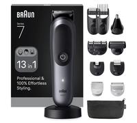 Braun All-in-One Series 7, 13in1 Grooming Kit, ProBlade, AutoSense, AIO7560, Grey