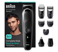 Braun All-In-One Style Kit Series 3 MGK3440 8-in1 Kit For Beard & Hair