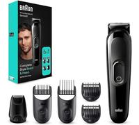 Braun All-In-One Style Kit Series 3 MGK3410, 6-in1 Kit For Beard, Hair, New