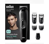 Braun All-In-One Style Kit Series 3 MGK3410 6-in1 Kit For Beard & Hair