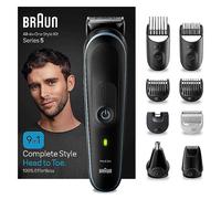 Braun All-In-One Style Kit Series 5 MGK5411 - 9-in-1 Kit for Beard, Hair, & More Braun