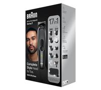 Braun All-in-One Style Kit Series 7 - 17-in-1 Complete Style Head to Toe, Men's Everyday Grooming Kit, Beard Trimming, Manscaping, Hair Trimming, Ears, Nose and More, 100% Effortless - MGK7491