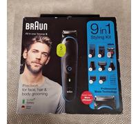 Braun All In One Trimmer 5(MGK5280) 9 In 1 Styling Kit Precision For Face,hair