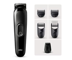 Braun All-In-One Trimmer Style Kit Series 3 MGK3410 6-in-1 Grooming Kit