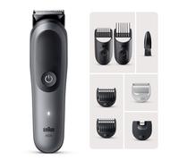 BRAUN All-in-One Kit Series 5, 7in1 Grooming, Sharp Blade, Body Trim, AIO5520, Grey, Top Gift Picks