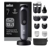 Braun All-in-One Series 7, 13in1 Grooming Kit, ProBlade, AutoSense, AIO7560, Grey