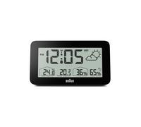Braun BC13BP-DCF digital radio alarm clock w. weather station