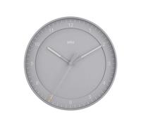 Braun BC17G Classic Wall Clock 30 cm Quartz Grey