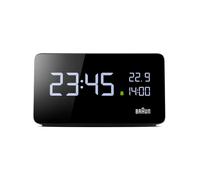 Braun BC20B DigitalAlarm Clock 140mm Quartz Black 140 x 75 x 40 mm