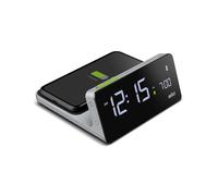 Braun BC21GEU Digital Alarm Clock With Wireless Charging