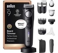 Braun Beard Trimmer Men Series 9, +14 Barbering Tools, Power Boost & Lifetime S