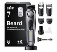 Braun BeardTrimmer 7 BT7420 Battery 40 2 cm Black, Grey
