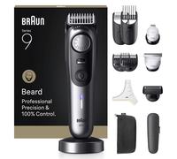 Braun Beard Trimmer Series 9, +12 Barbering Tools, Chrome BT9560