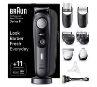 Braun Beard Trimmer Series 9 BT9441, Beard Trimmer Men Rechargeable, Trimmer with Barber Tools and 180-min Runtime, Hair and Beard Trimmers for Men,