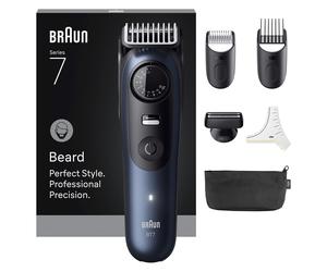Braun BeardTrimmer 7 BT7520 Battery 40 2 cm Wet & Dry Black, Blue