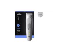 BRAUN Series 3 BRABG3500 Wet & Dry Body Groomer - Grey, Silver/Grey