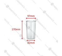 Braun bicchiere Graduate Mixer Blender Mr 500 550 730 740 4191 MULTIQUICK 3 5