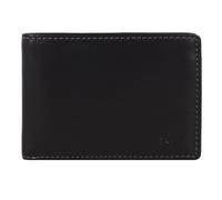 Braun Büffel Arezzo Wallet RFID protection Leather 10.5 cm black