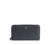 Braun Büffel Asti Wallet RFID protection Leather 19 cm blue