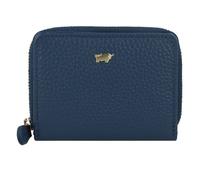 Braun Büffel Asti Wallet Leather 10 cm blue