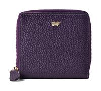 Braun Büffel Asti Wallet RFID protection Genuine Leather 10 cm purple