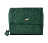 Braun Büffel Asti Wallet RFID protection Genuine Leather 12 cm green