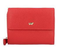 Braun Büffel Asti Wallet RFID protection Genuine Leather 12 cm red