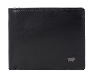 Braun Büffel Country wallet RFID leather 11 cm with money clip black