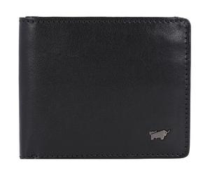 Braun Büffel Country Wallet RFID protection Genuine Leather 10.5 cm black