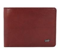 Braun Büffel Country Wallet RFID protection Genuine Leather 12 cm red