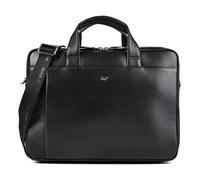 Braun Büffel Golf 3.0 Briefcase Genuine Leather 40.5 cm Laptop compartment black