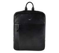 Braun Büffel Golf 3.0 Business backpack Genuine Leather 37 cm Laptop compartment black