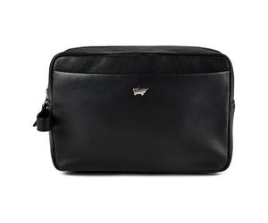 Braun Büffel Golf 3.0 Toiletry bag Genuine Leather 25.5 cm black
