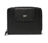 Braun Büffel Golf 3.0 Wallet RFID protection Leather 12.5 cm black