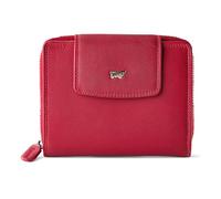 Braun Büffel Golf 3.0 Wallet RFID protection Leather 12.5 cm red