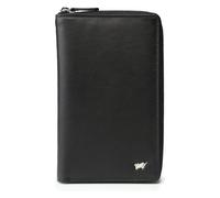 Braun Büffel Golf 3.0 Wallet RFID protection Leather 17.5 cm black