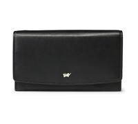 Braun Büffel Golf 3.0 Wallet RFID protection Leather 18 cm black