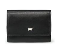 Braun Büffel Golf 3.0 Wallet RFID protection Leather 8.5 cm black