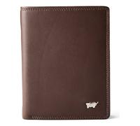 Braun Büffel Golf 3.0 Wallet RFID protection Leather 9.5 cm brown