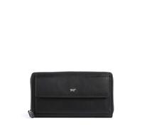 Braun Büffel Golf 3.0 Wallet RFID protection Leather 19 cm black