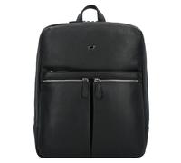 Braun Büffel Hanna Business backpack M Genuine Leather 40 cm Laptop compartment black