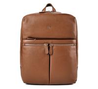 Braun Büffel Hanna Business backpack M Genuine Leather 40 cm Laptop compartment brown